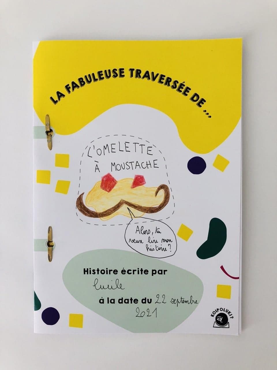 Les elèves inventent des histoires sur chaque étape de la digestion